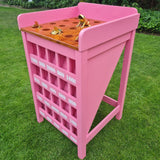 Sapo® Juego de Sapo - Version "STAR" pink rosa (original Peruanisches Spiel) / Frosch-Spiel