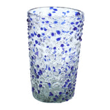 Trinkglas CONFETTI clear cobalt highball conical 400ml