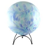 Glaskugel Rosenkugel PINTAS azul esfera 30cm XXL mundgeblasen Mexiko mexikanisch