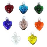 Wunderschöne Glasherzen aus Mexiko, mundgeblasen - Glas Herz XXL gelb - aus Vollglas (nicht bemalt) in mehreren Farben