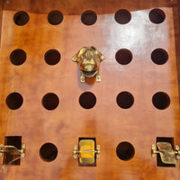 Sapo® Juego de Sapo - Version "STAR" schwarz (original Peruanisches Spiel) / Frosch-Spiel
