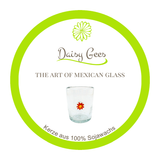 Sojawachs Kerze im Glas Serie Icons GERBERA vaso conical dof 250ml