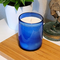 BLUEBELL Duftkerze aus Sojawachs im Glas UNICOLOR cobalt vaso classic dof 330ml