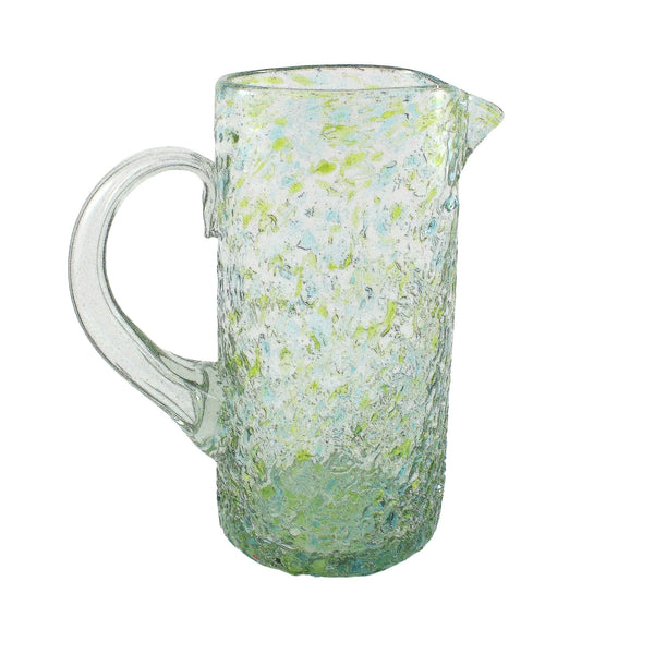 Glaskrug CONFETTI green turquoise cilindro normal 1000ml