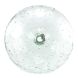 Glaskugel DOTS clear esfera 26cm handmade fairtrade