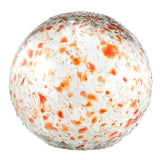 Glaskugel DOTS red esfera 26cm handmade fairtrade