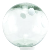 Glaskugel SPLASH white esfera 26cm handmade fairtrade