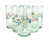 Trinkglas CONFETTI CENTRAL highball classic 330ml handmade fairtrade