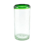 Trinkglas RIM green highball classic 330ml handmade fairtrade