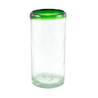 Trinkglas RIM green highball classic 330ml handmade fairtrade