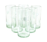 Trinkglas SPLASH white highball classic 330ml handmade fairtrade
