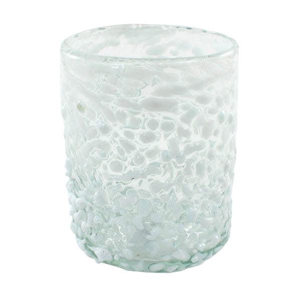 Trinkglas CONFETTI white lowball classic 330ml