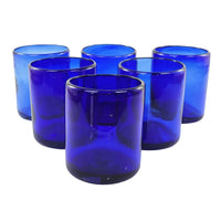 Trinkglas UNICOLOR cobalt lowball classic 330ml