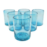 Trinkglas UNICOLOR türkis lowball classic 330ml
