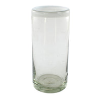 Gläserset "RIM White" mit kleinem Krug (1.000ml) und klassischer Glasform