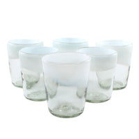 Trinkglas COLOR UP white lowball conical 250ml