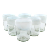 Trinkglas COLOR UP white lowball conical 250ml