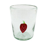 Sojawachs Kerze im Glas Serie Icons STRAWBERRY Erdbeere vaso conical dof 250ml