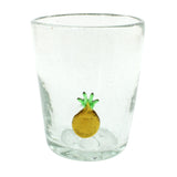 Sojawachs Kerze im Glas Serie Icons PINA Ananas vaso conical dof 250ml