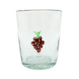 Sojawachs Kerze im Glas Serie Icons UVAS Weintrauben vaso conical dof 250ml