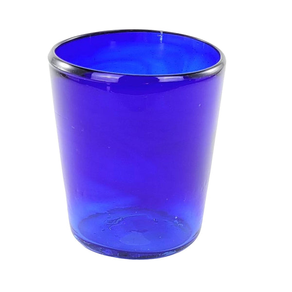 Trinkglas UNICOLOR cobalt lowball conical 250ml