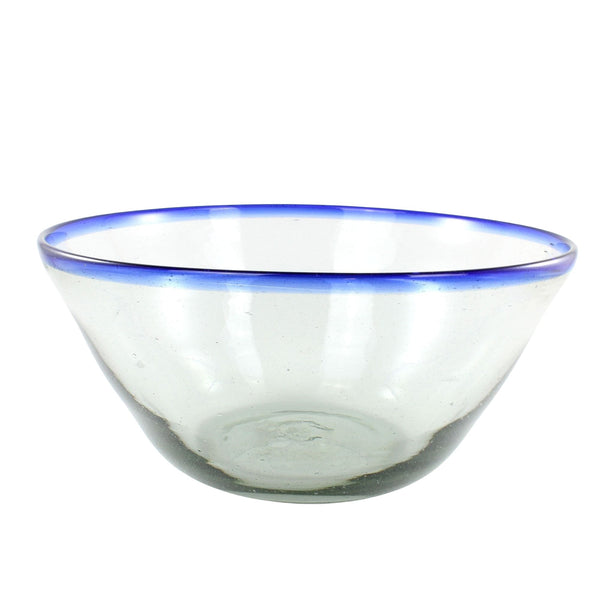 Glasschale RIM cobalt large