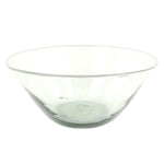 Glasschale RIM white large